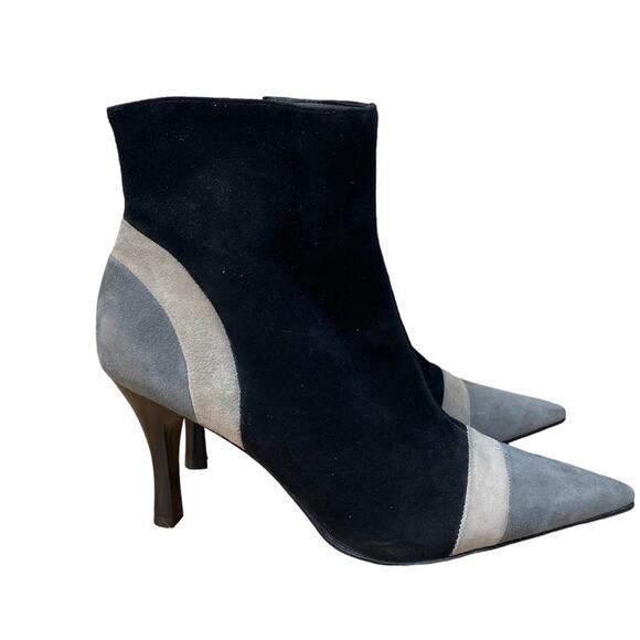 Antonio Melani NWT women’s size 8 leather pointed toe ankle boots - Picture 1 of 7